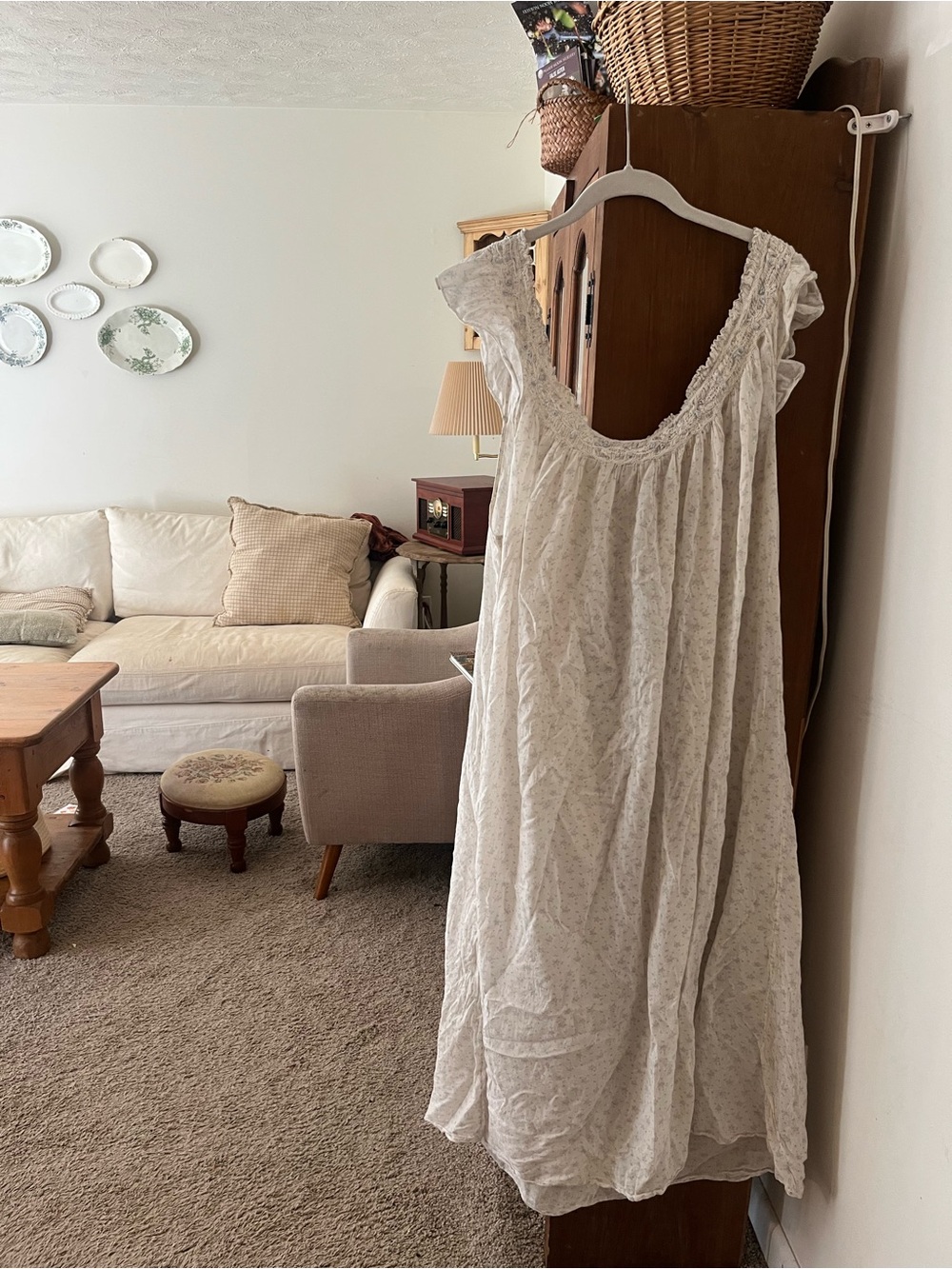Doen lovisa nightgown in windswept floral